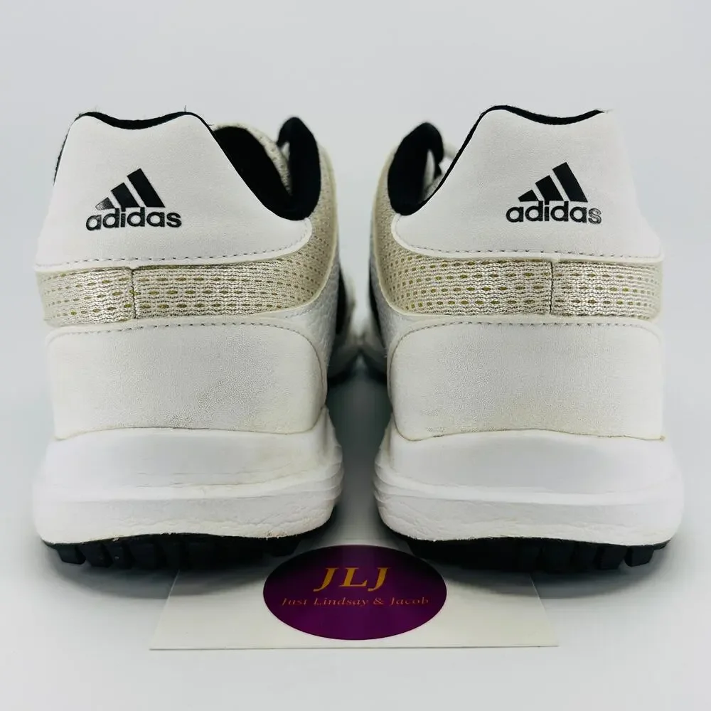 Adidas Men's Tech Response 4.0 Golf Shoes White/Black F33552 Size 9.5